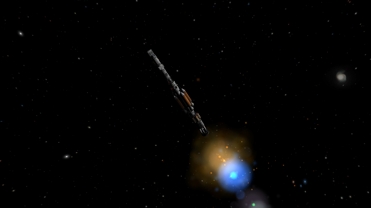 Launching Project Nomand Base to Lythe Using Nuclear Impulse Rocket - ProjeKt Orion.